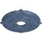 Ekena Millwork Attica Ceiling Medallion (Fits Canopies up to 5"), 18"OD x 4"ID x 5/8"P, Americana Crackle CM18ATAMC - alternate 2